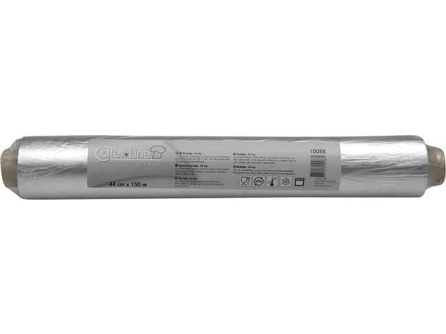Aluminiumfolie 45x150meter 14my, 3rl/Krt