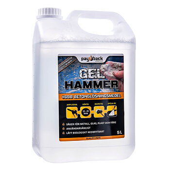 Gel Hammer Betonglösning 5 Liter