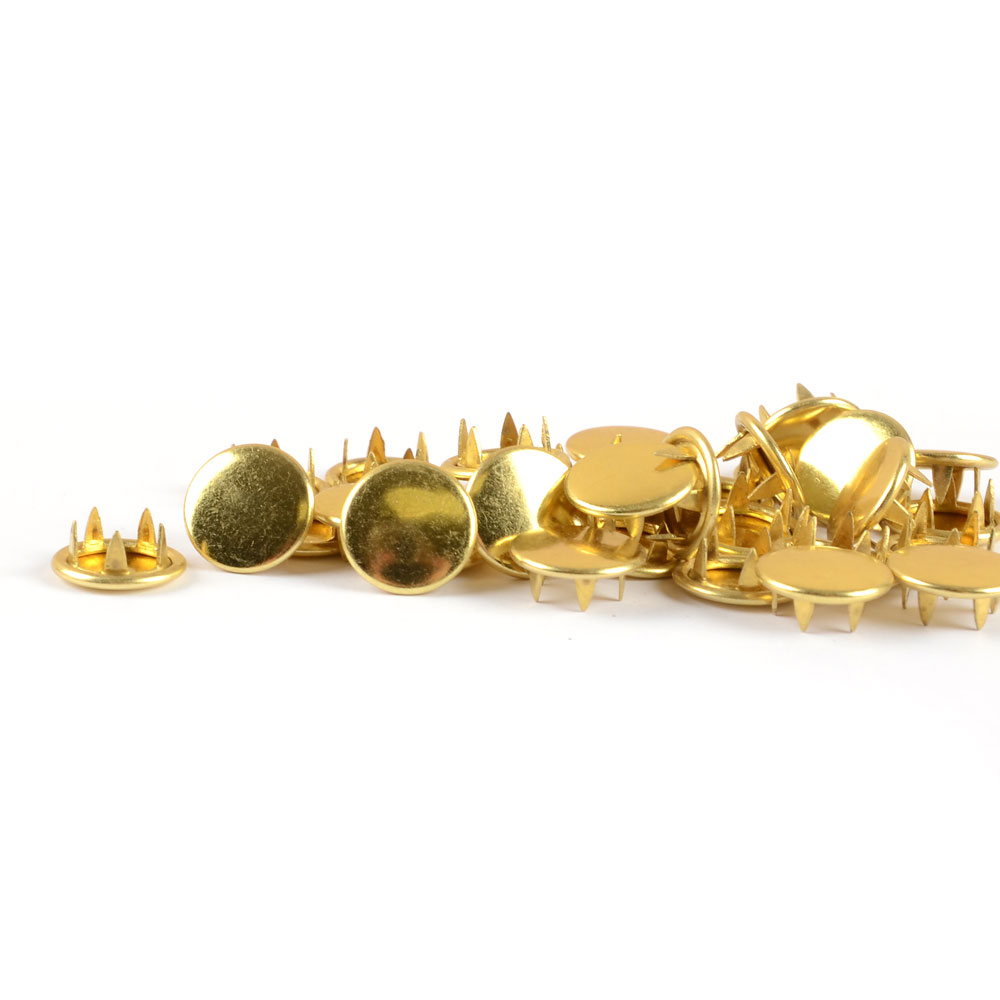 SNAP BUTTON -   GOLD SOLID
