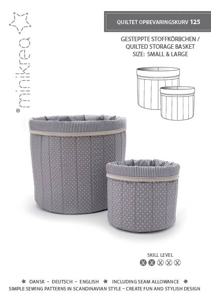 QULTED STORE BASKET - MINIKREA 125 - 3