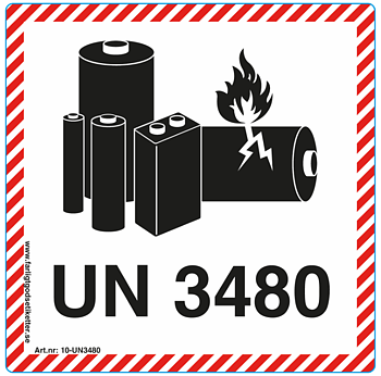 Litiumbatterier UN 3480
