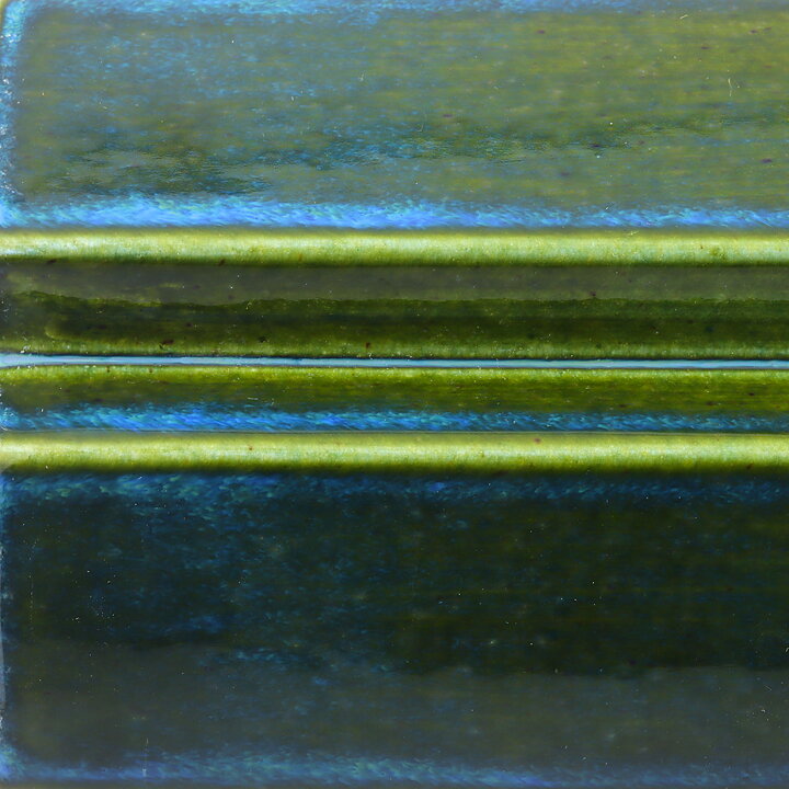Karin Björquist (Octagon 1960s) Blue Geometric Vase 23 cm