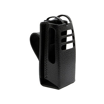 Motorola Hard Leather Carry Case With 3.0 Inch Fixed Belt Loop (No Keypad)