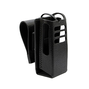 Motorola Hard Leather Carry Case With 3.0 Inch Swivel Belt Loop (No Keypad)