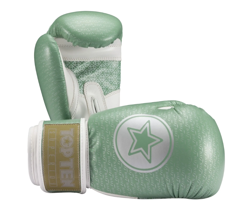 Topten Boxingglove Superior Green 10-12 oz