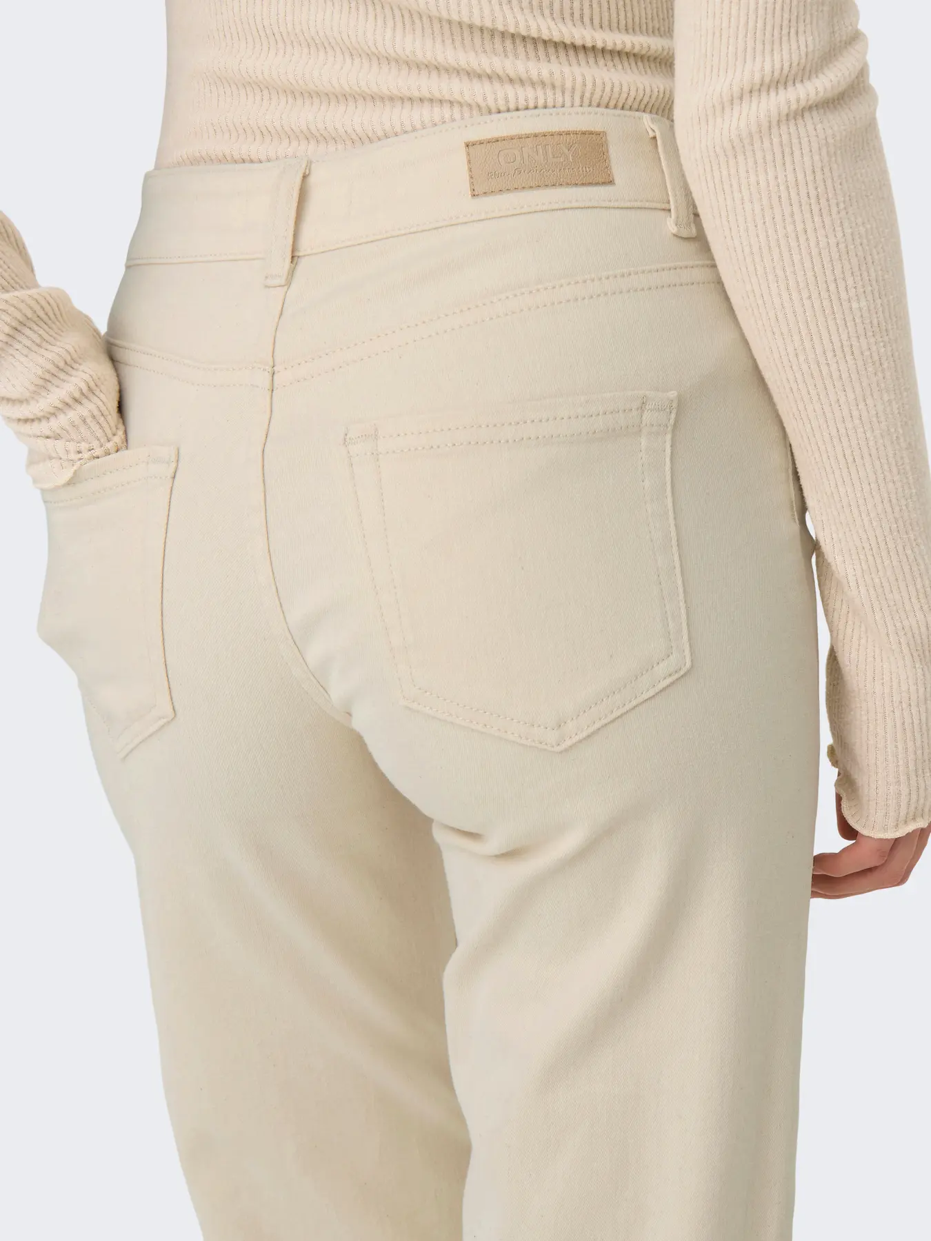 Only - Blush Raka Jeans Beige - 4