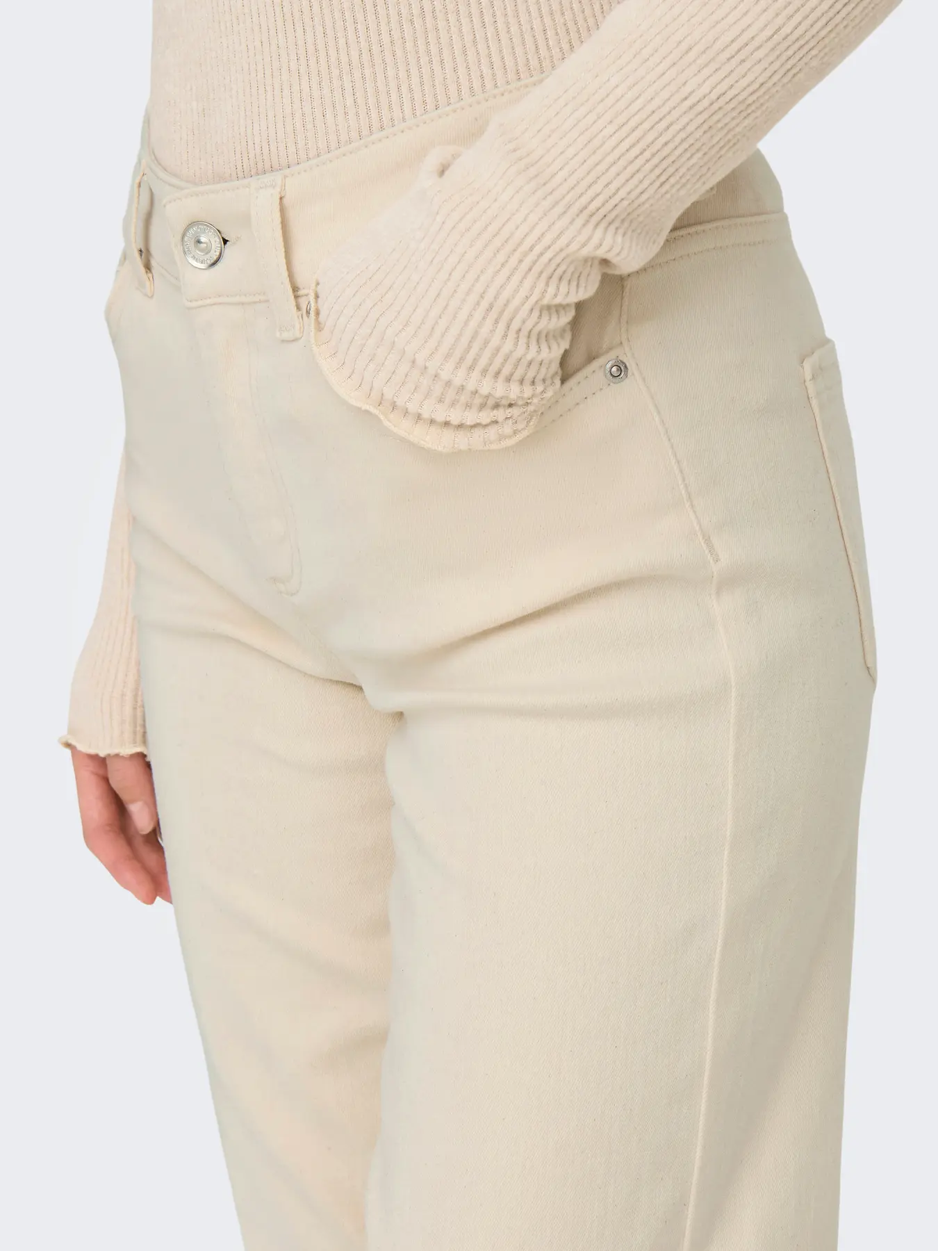 Only - Blush Raka Jeans Beige - 5