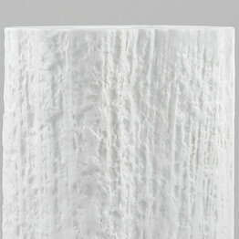 Martin Freyer (1960s) White Modern Vase 21 cm