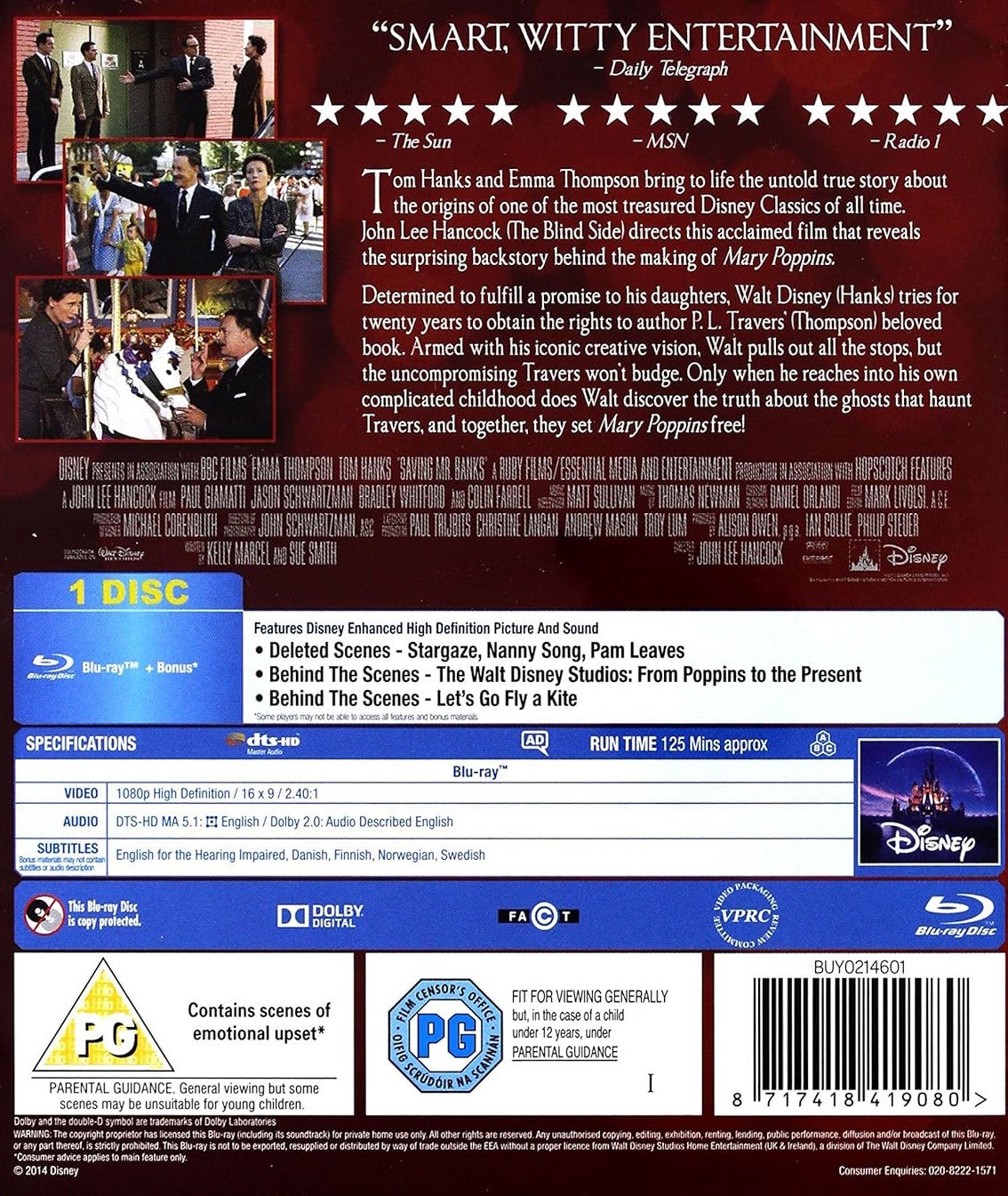 Saving Mr. Banks (Blu-ray) - 2
