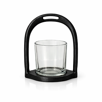 THG Candle Lantern Stirrup Black - 2