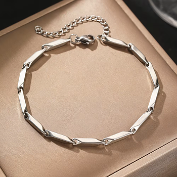 Armband "Rhombic" i rostfritt stål  