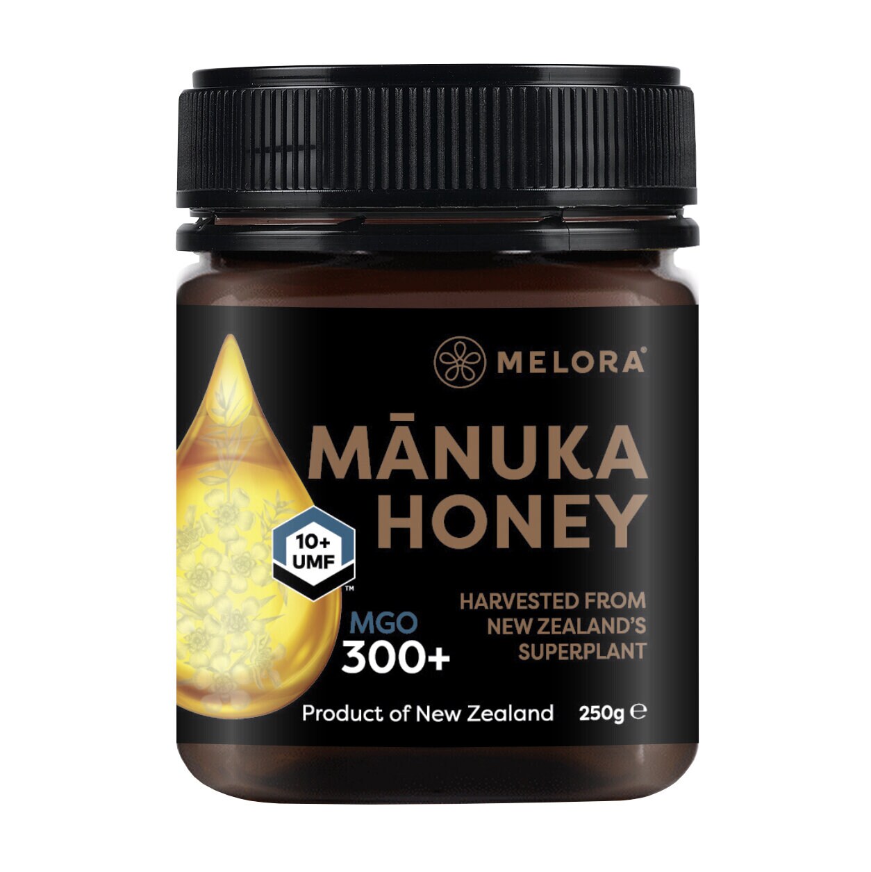 Monofloral Manuka Honey 300MGO 250g Melora