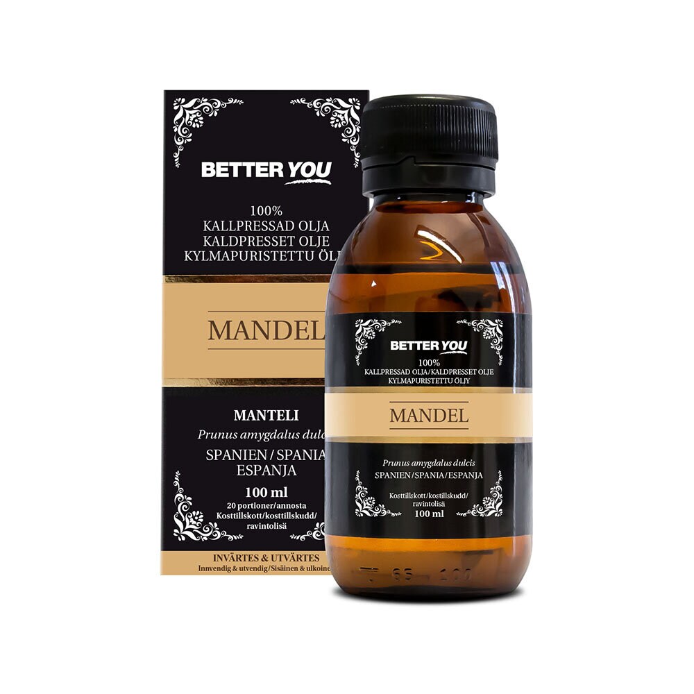 Mandelolja 100ml Better You