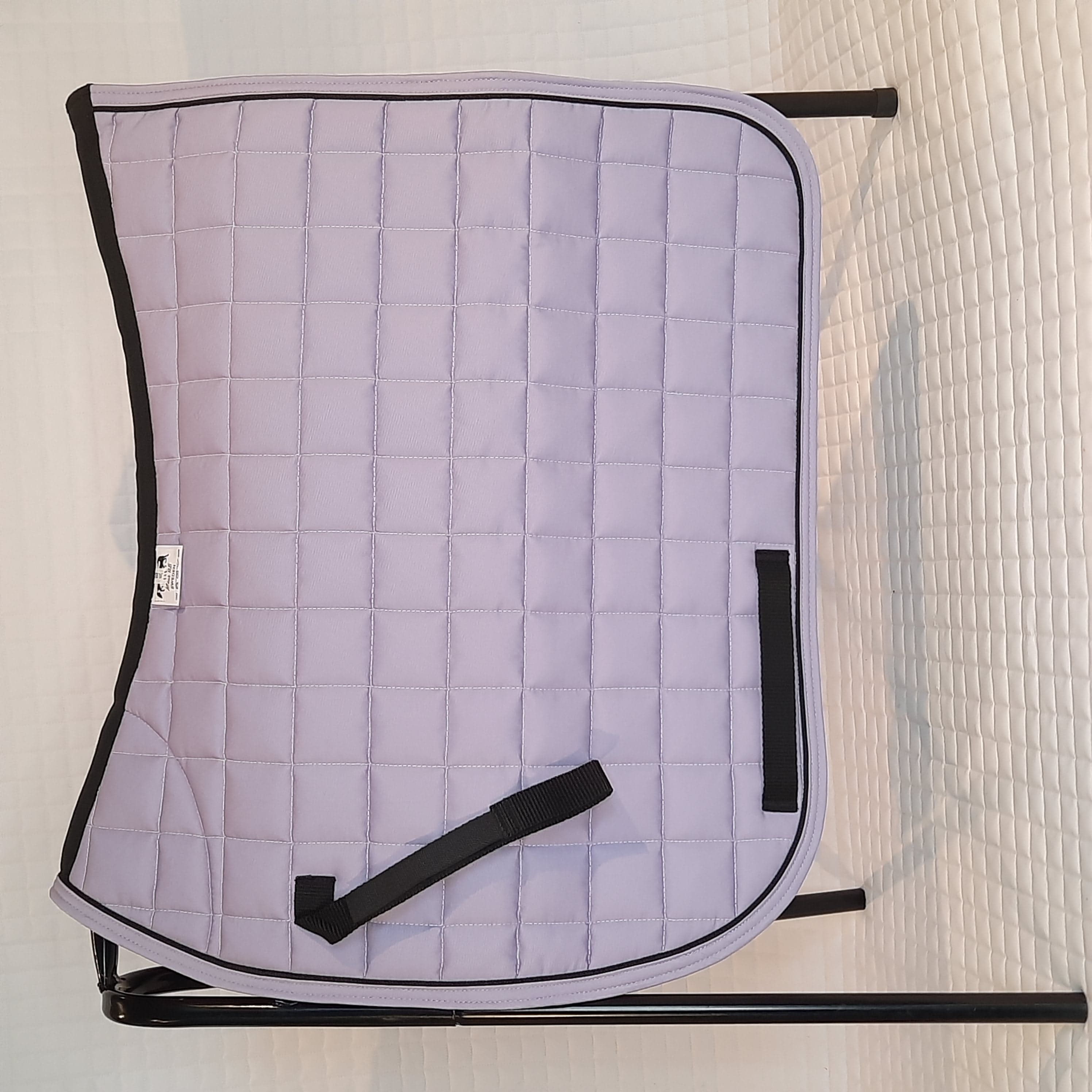 Dressyrschabrak Ljuslila 16" DB, svart