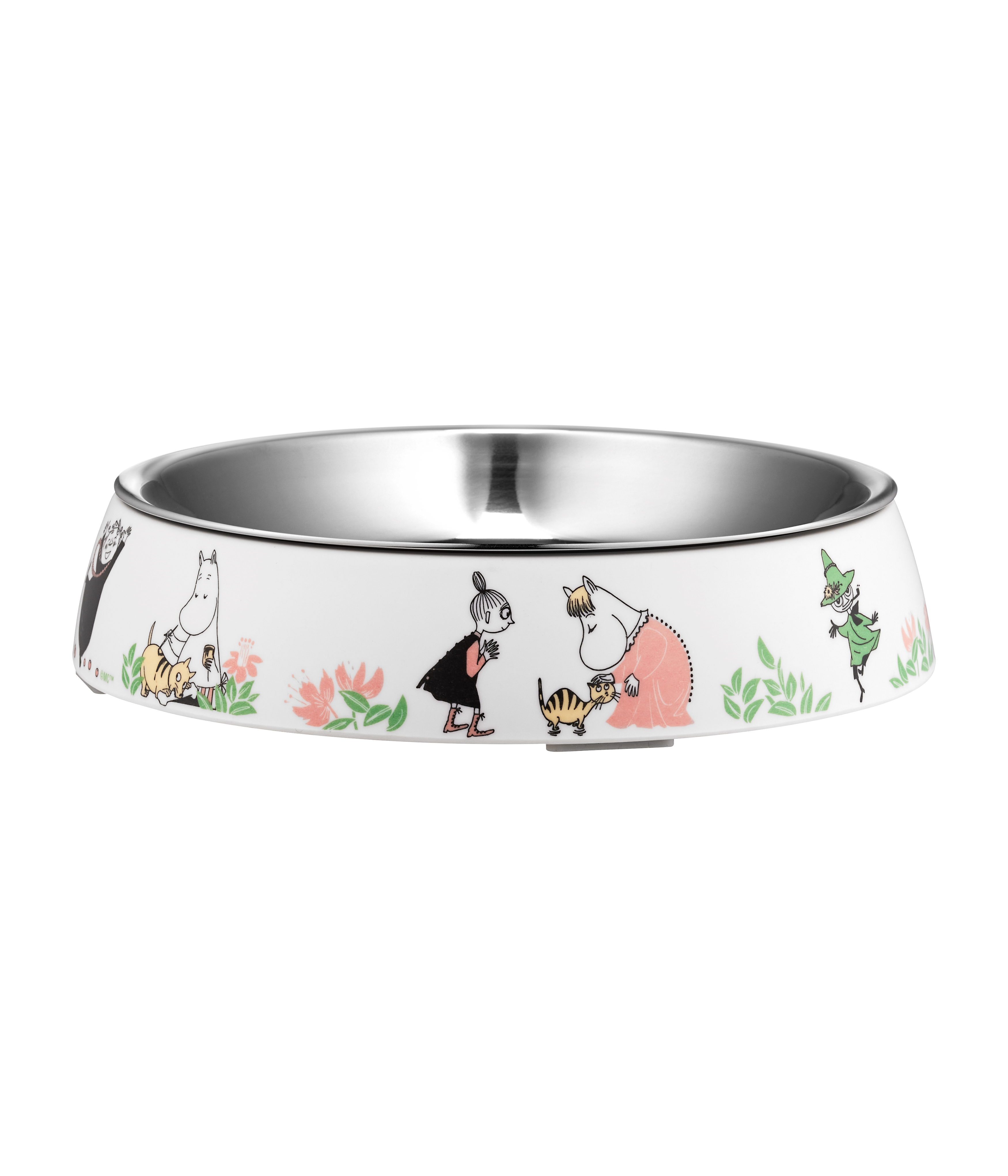 Moomin Pets - Food bowl for cats 15,5 cm - White - 3