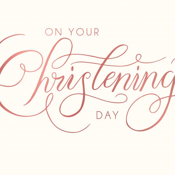 Christening Day, Greeting Card