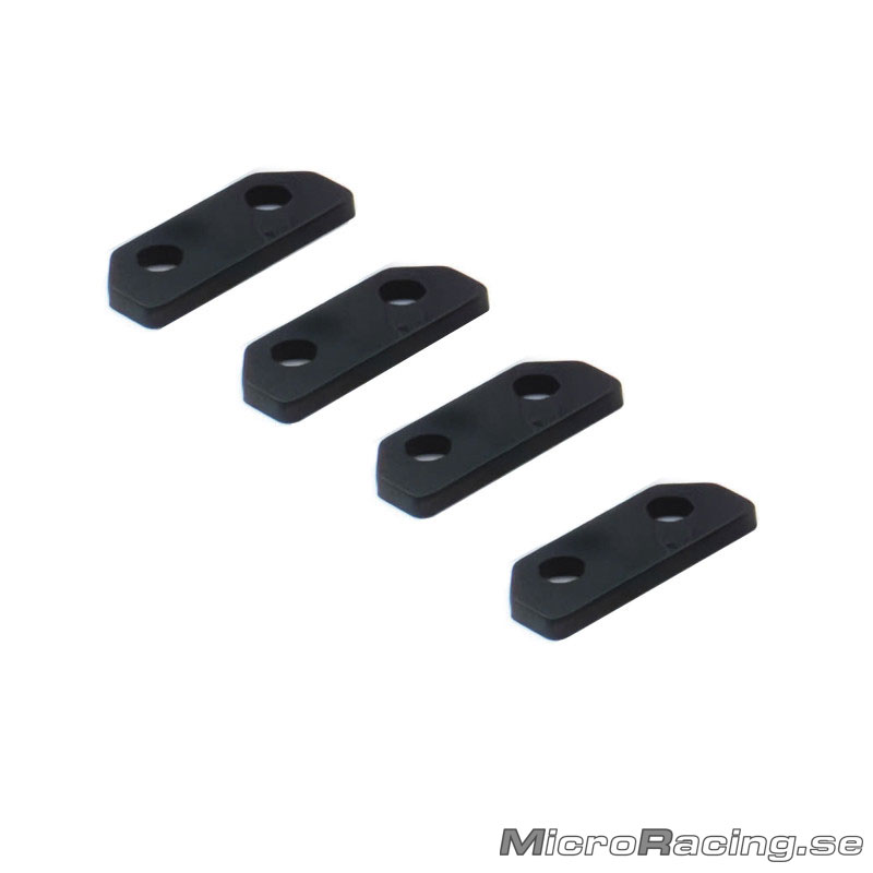 ULTIMATE - Gummi Anti-Vibration Servo Distans, 4st - 2