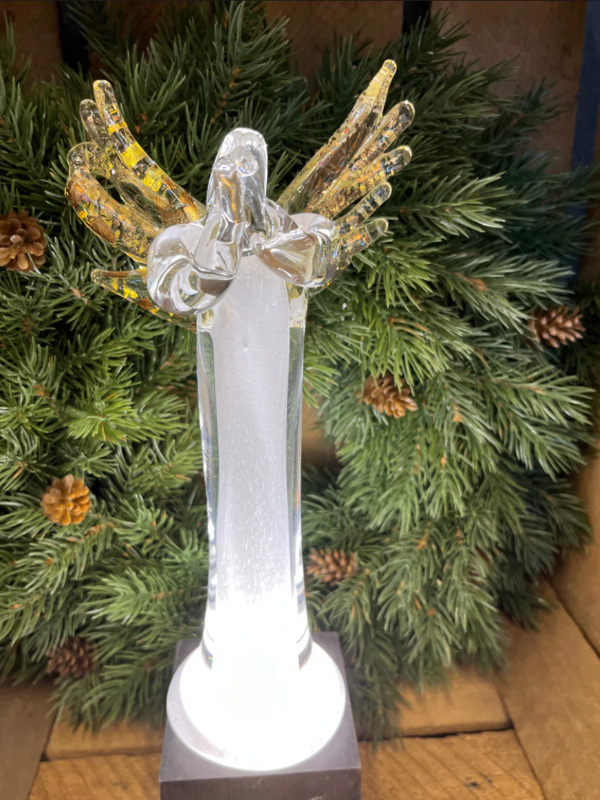 Angel classic - glass sculpture - 2