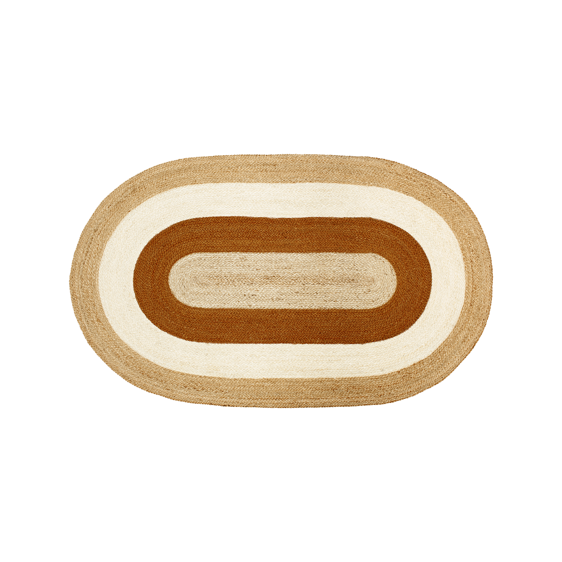 Matta Elin Oval Tegel 150x92cm