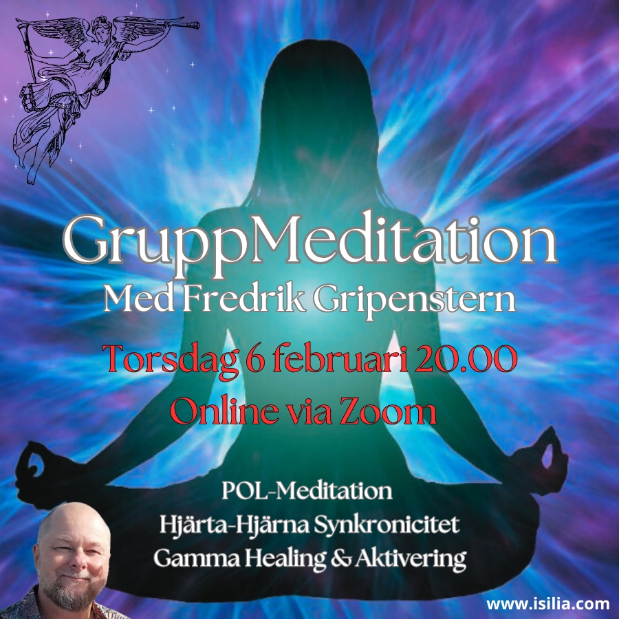 INSPELAD Gruppmeditation med Fredrik 2025-02-06