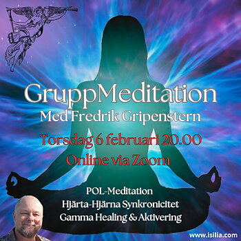 INSPELAD Gruppmeditation med Fredrik 2025-02-06