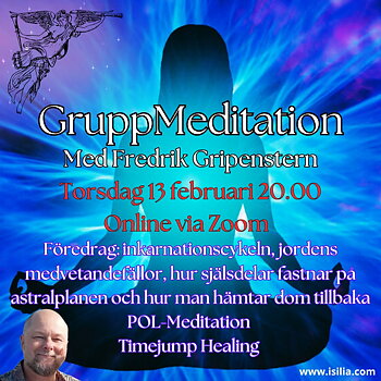 INSPELAD Gruppmeditation med Fredrik 2025-02-13