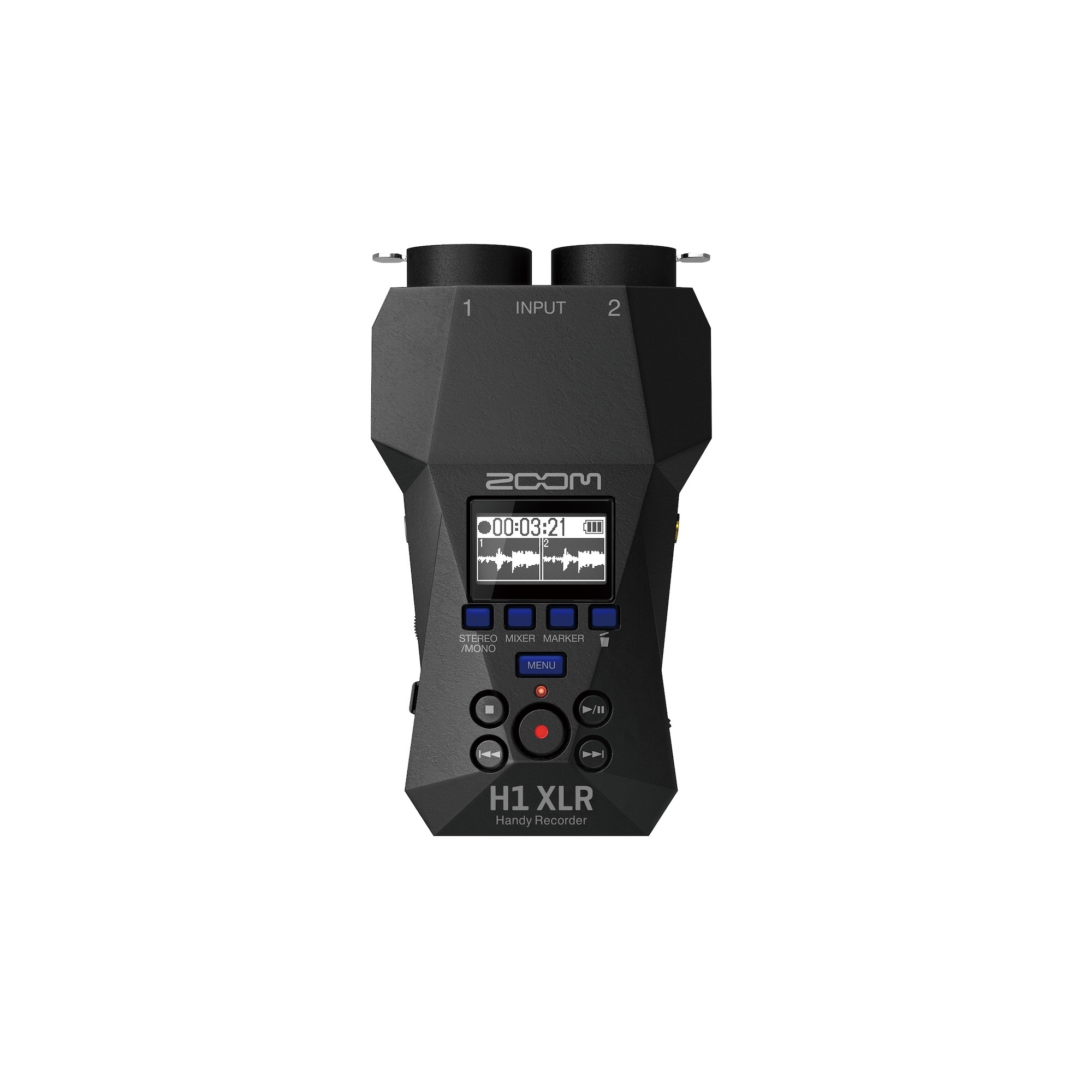Zoom H1 XLR 32-bit Stereo Handy Recorder For Video - 9