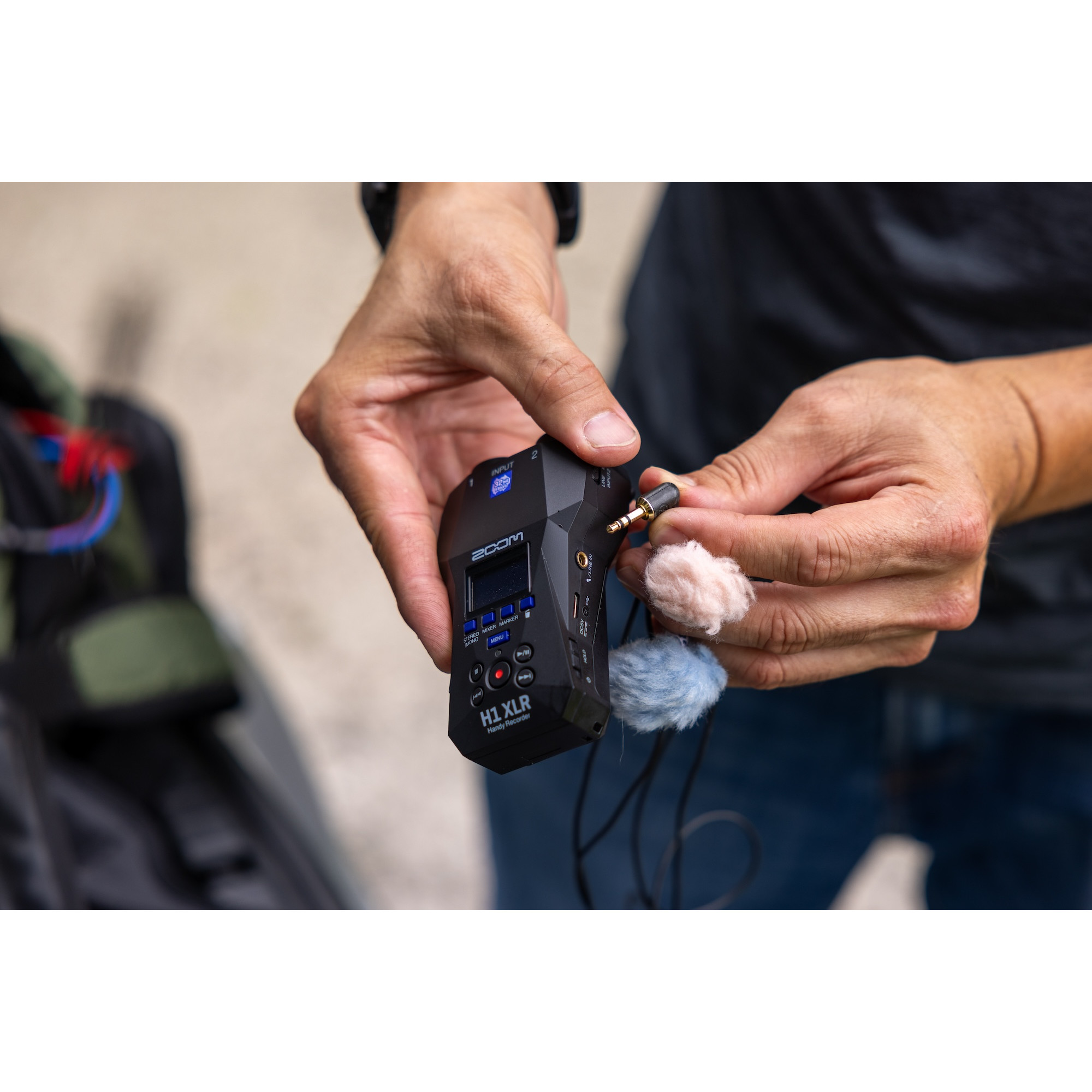 Zoom H1 XLR 32-bit Stereo Handy Recorder For Video - 6