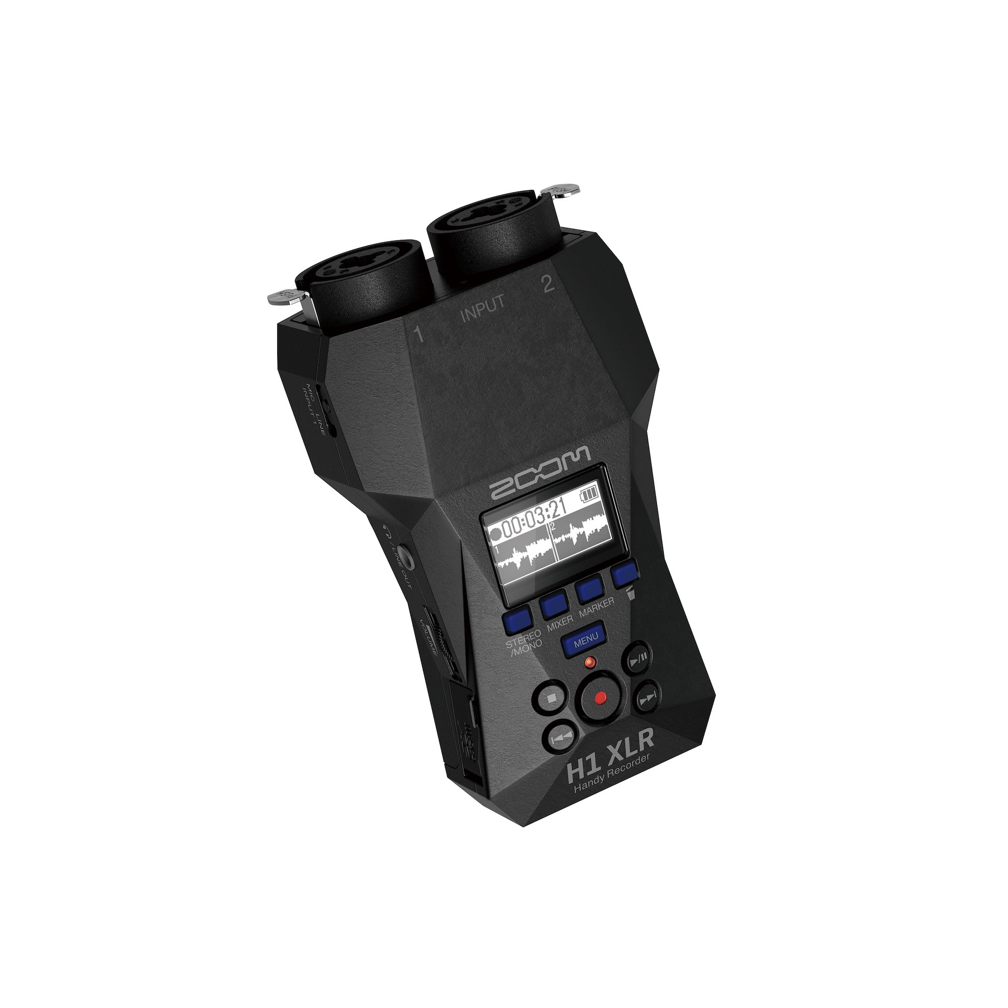 Zoom H1 XLR 32-bit Stereo Handy Recorder For Video - 2