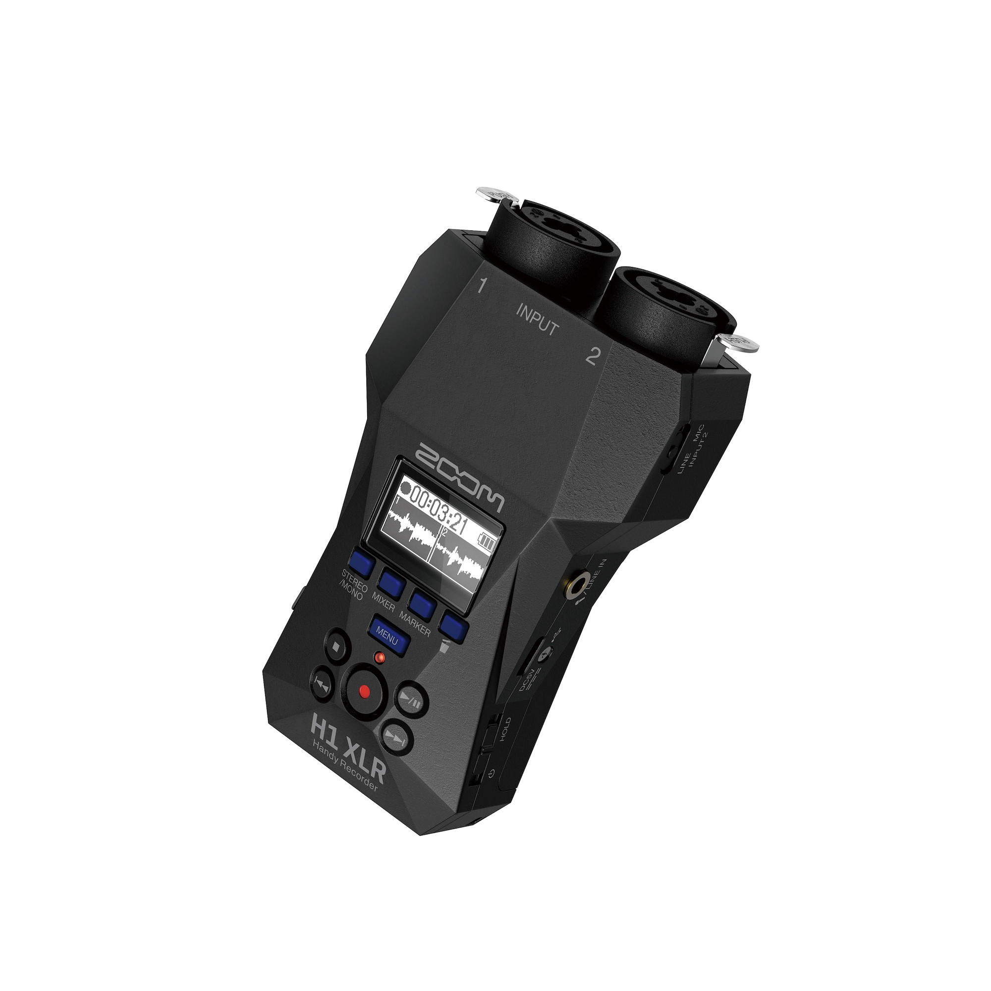 Zoom H1 XLR 32-bit Stereo Handy Recorder For Video