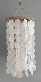 Lampskärm / Dekoration i Snäckskal, 60cm - Liten