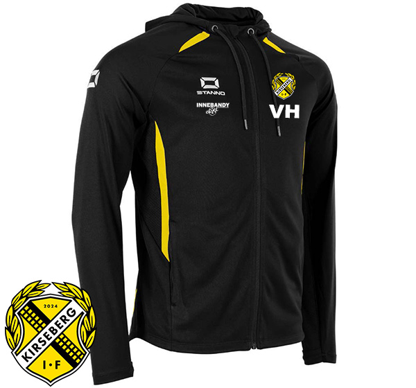 Kirseberg IF - Stanno Hooded Full Zip Stadio black