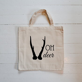 Tygkasse EKO - "OH deer" Rådjur