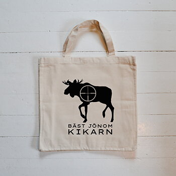 Tygkasse EKO - "jönom kikarn" Älg