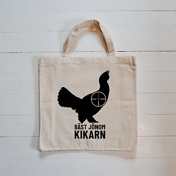 Tygkasse EKO - "jönom kikarn" Tjäder