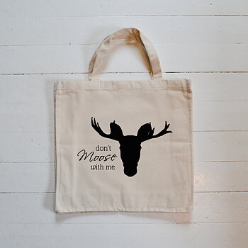 Tygkasse EKO - Don't moose with me