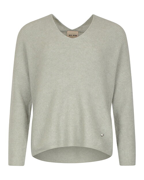 Jumper Thora v-ringad khakigrön