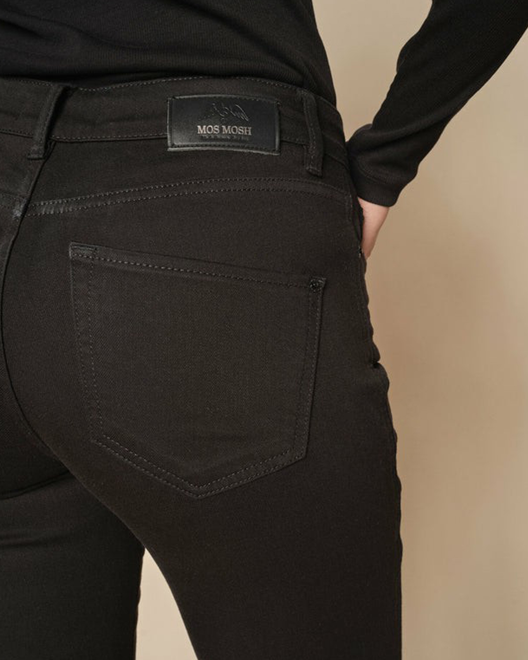 Jeans Ashley deluxe svart - 3
