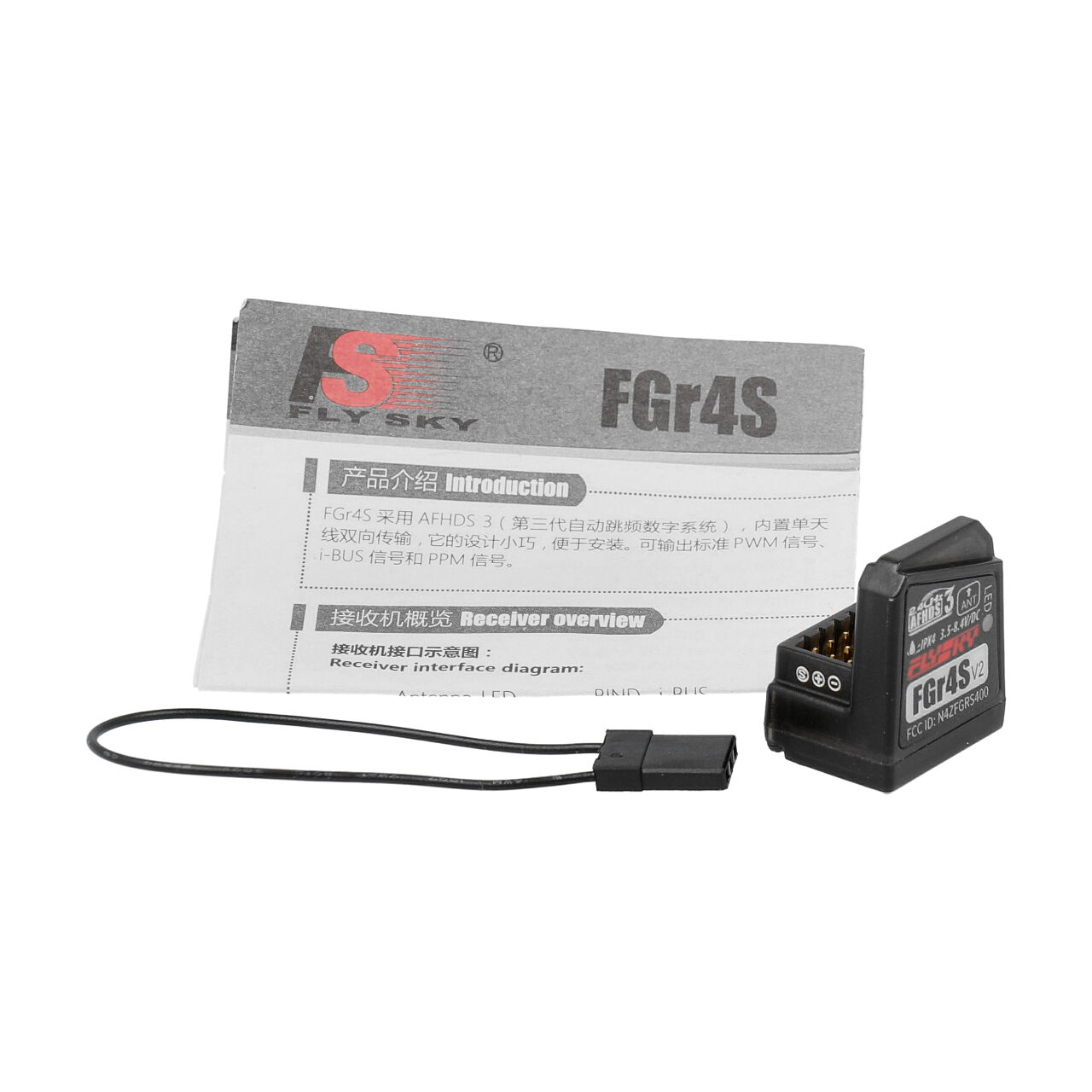 Flysky FGr4S AFHDS3 Receiver 4CH - 3