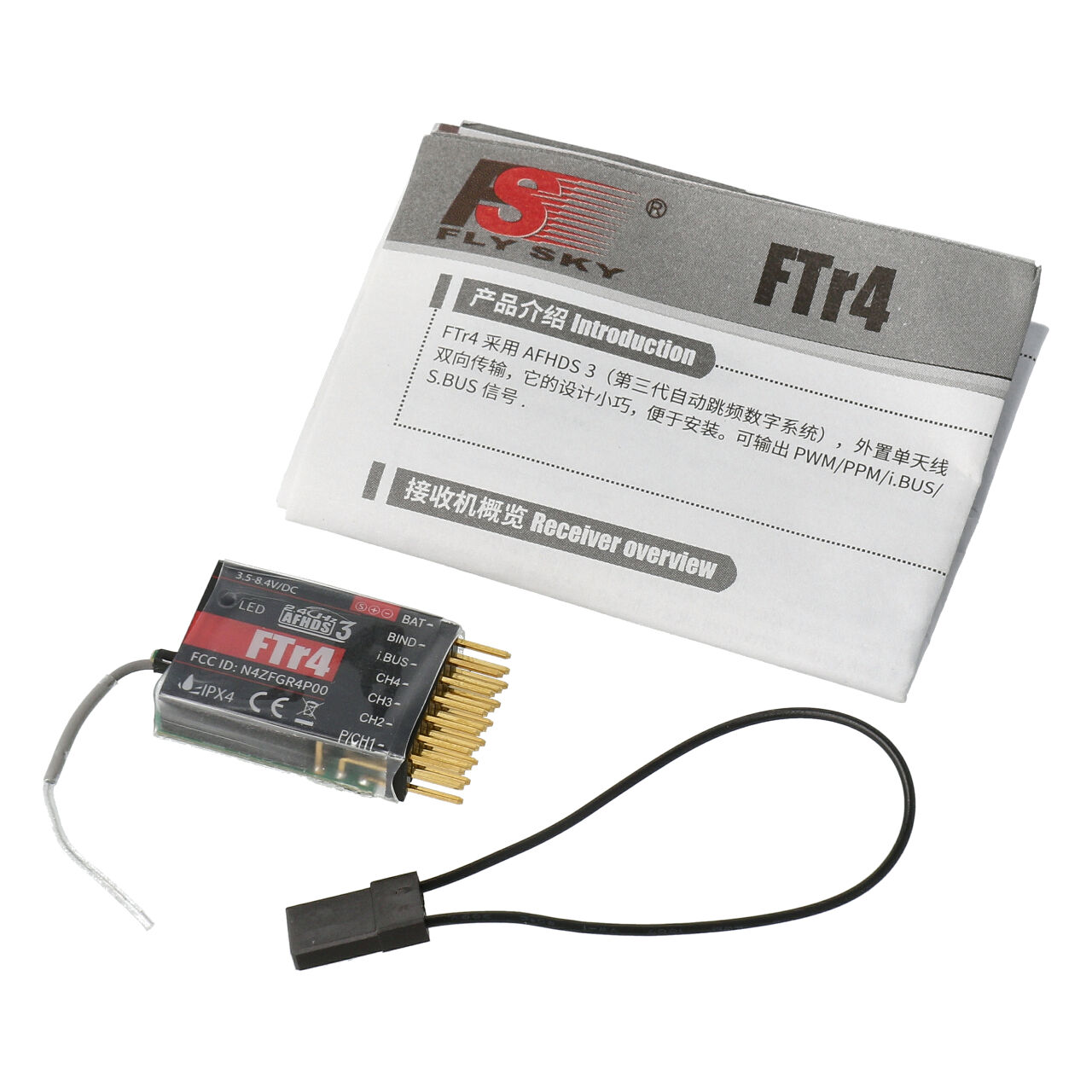 Flysky FTR4 AFHDS3 Receiver 4CH - 2