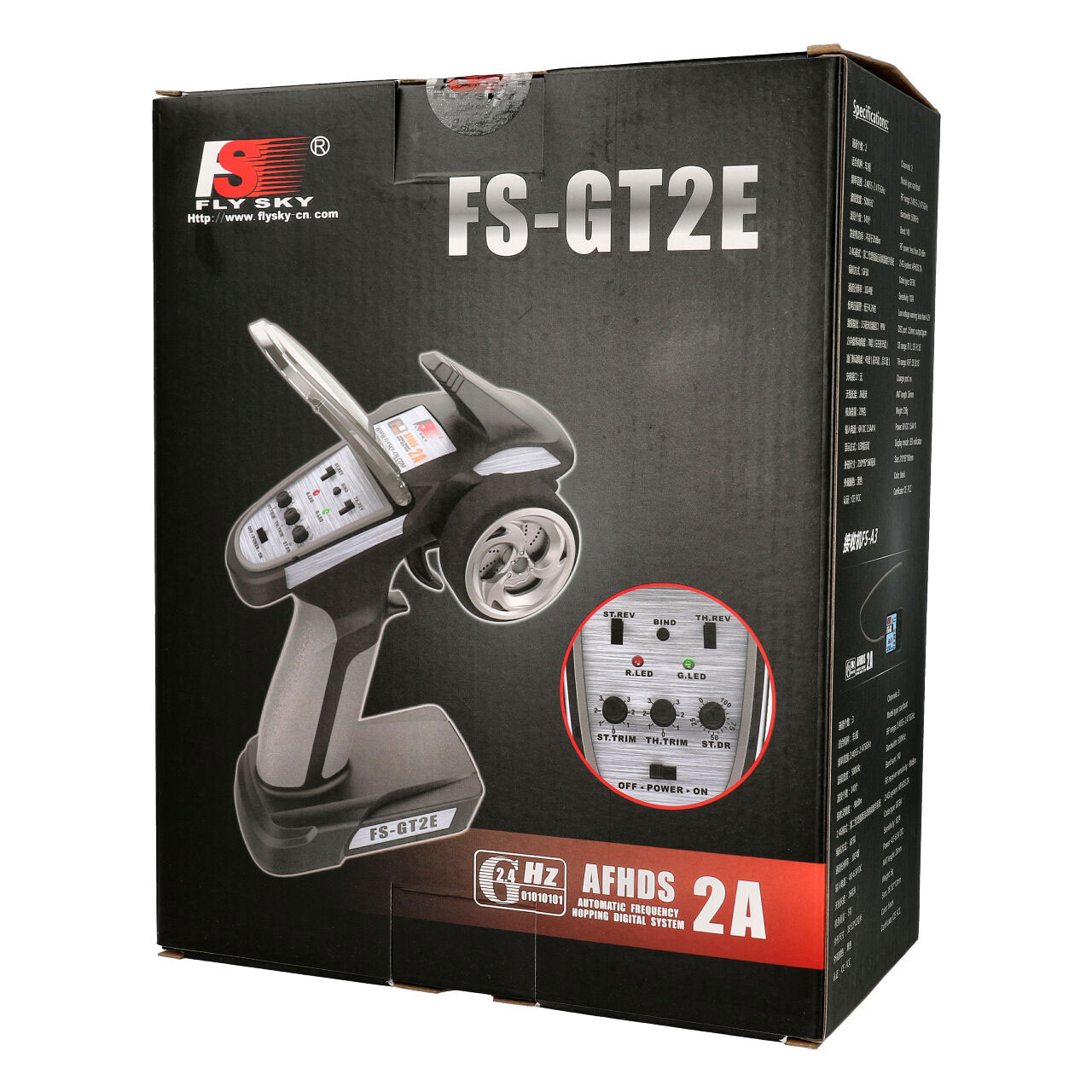 Flysky FS-GT2E 2 channel Radio Set with 1 Receiver - 6