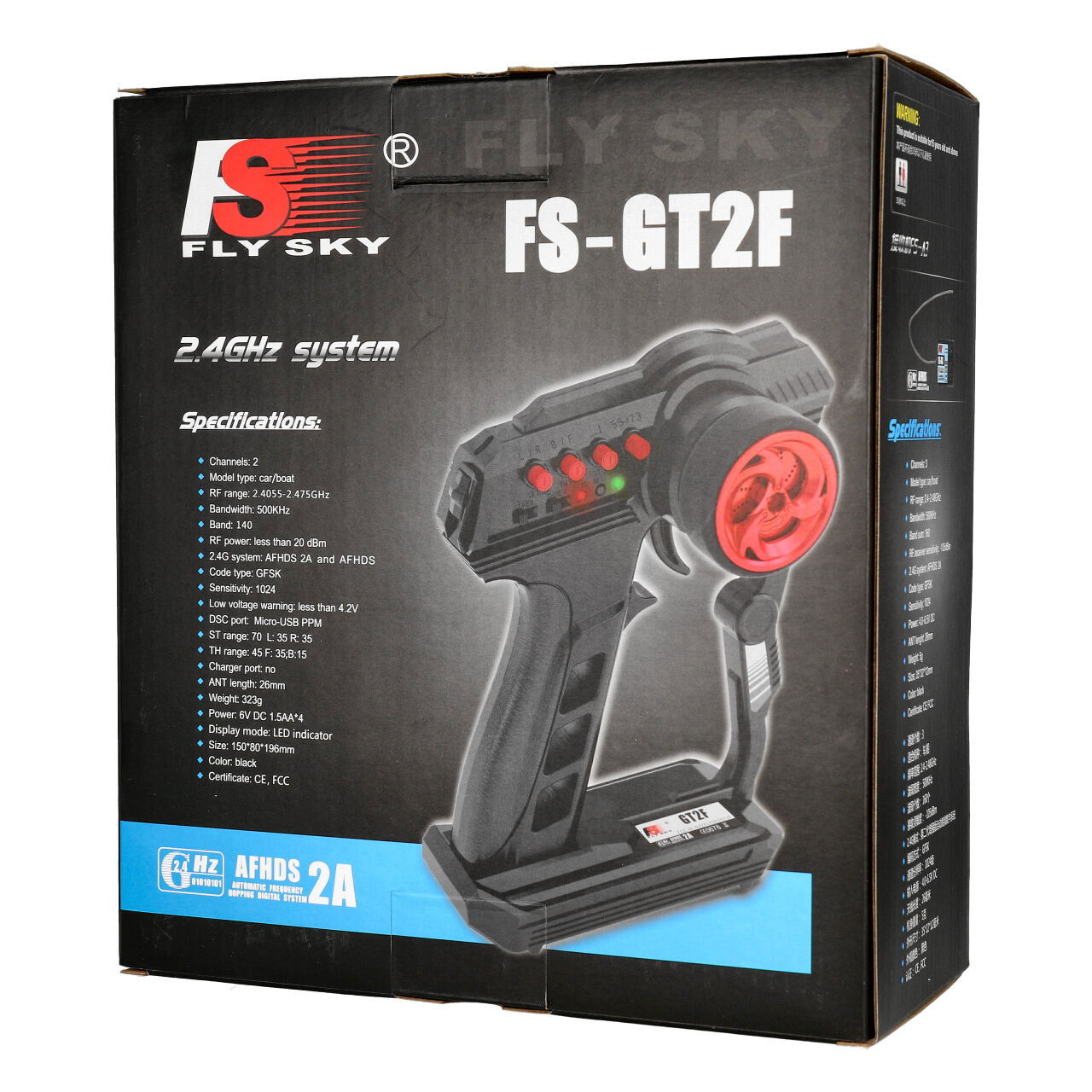Flysky FS-GT2F 2 channel Radio Set with 1 Receiver - 6