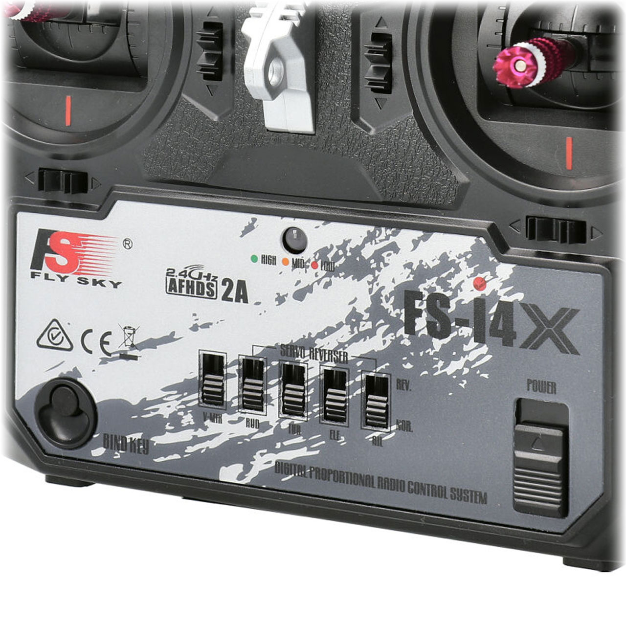 Flysky i4X 4 channel Radio Set - 4