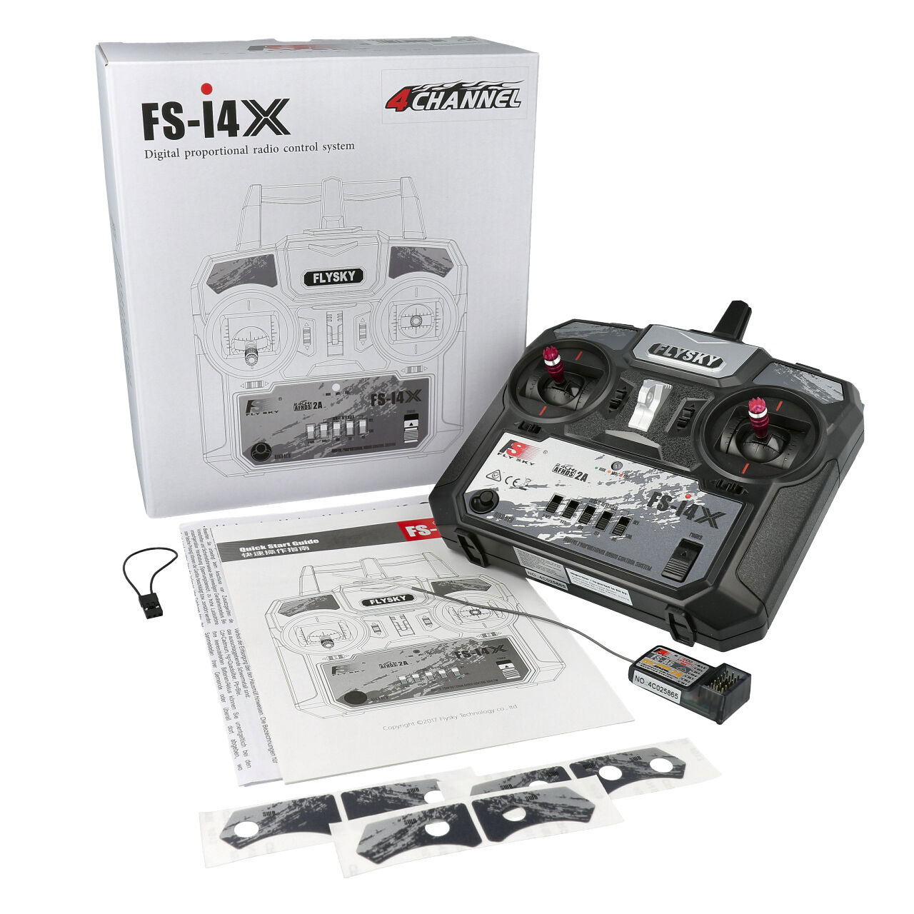 Flysky i4X 4 channel Radio Set - 6