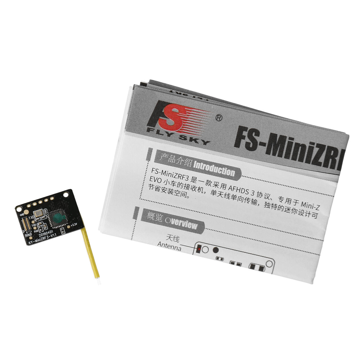 Flysky FS-MiniZFR3 EVO Car Receiver AFHDS 3 - 2