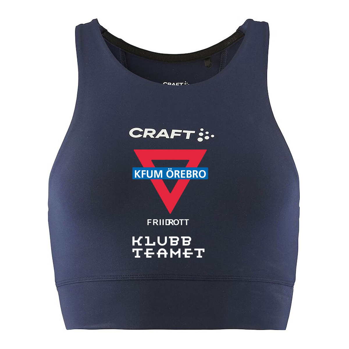 Craft Rush 2.0 Crop Top Dam (KFUM Friidrott)