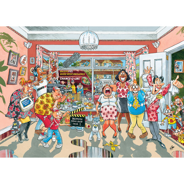 Wasgij Original  Retro#9 Home Improvemens! 1000 bitar Jumbo