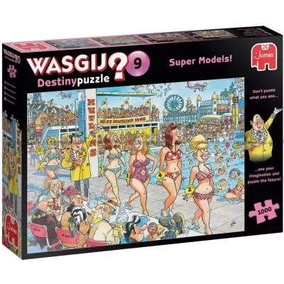 Wasgij Destiny Retro 9 Super Models! 1000 bitar Jumbo - 2