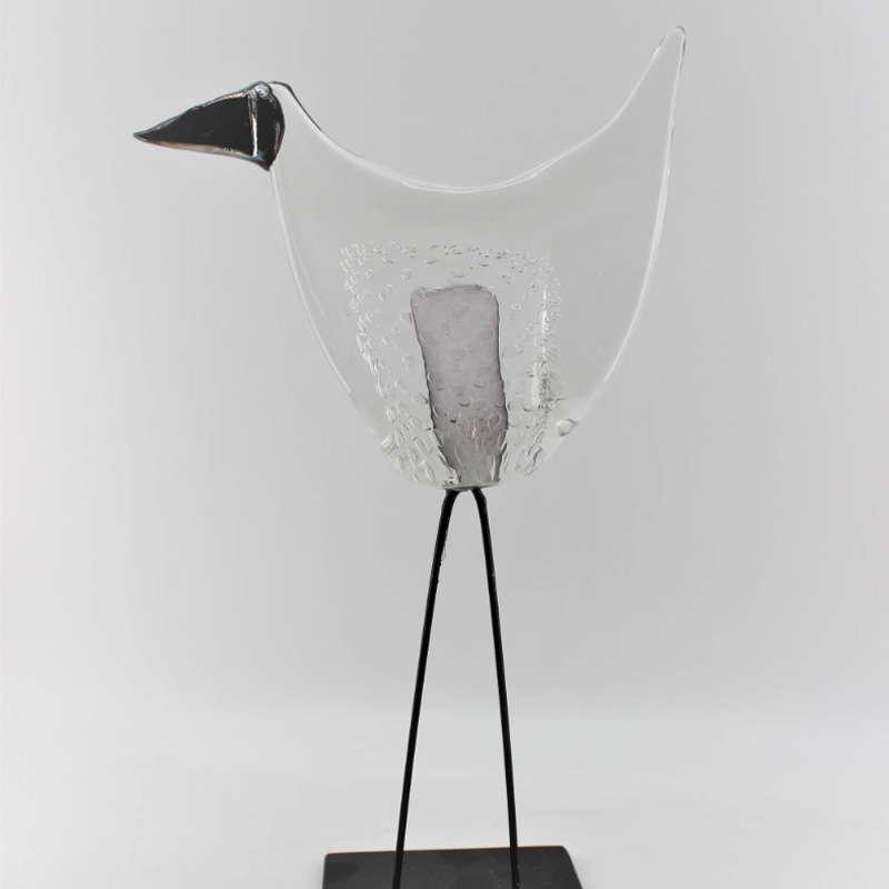 Big Bird Grey - Sculpture