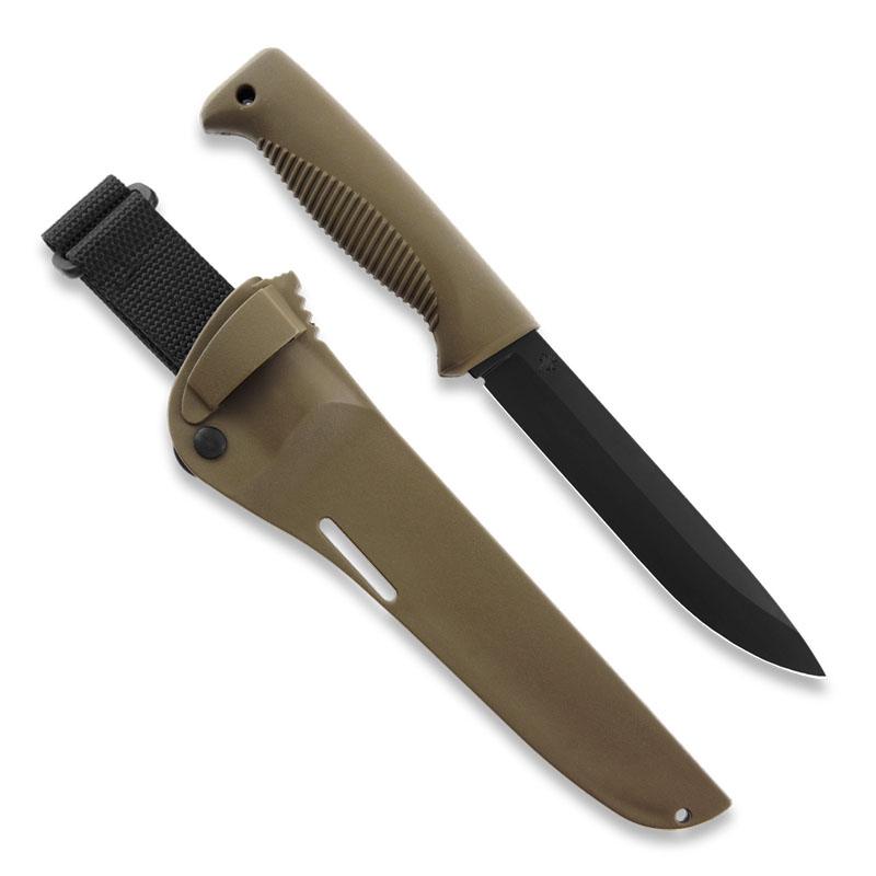 Peltonen M95 Ranger Puukko | PTFEblack | TPEcoyote | Compositecoyote